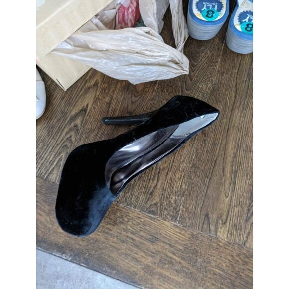 Vintage Velvet Dress High heels, Not worn - Picture 2 of 4
